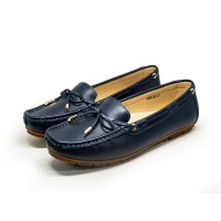 1339A4 Apache Ladies Leather Moccasins/Slip Ons