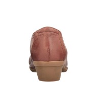 19602 Barani Leather Heels (Short, Perforated Lining)