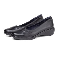 3308 Barani Leather Pumps (Cross Toe Cap)