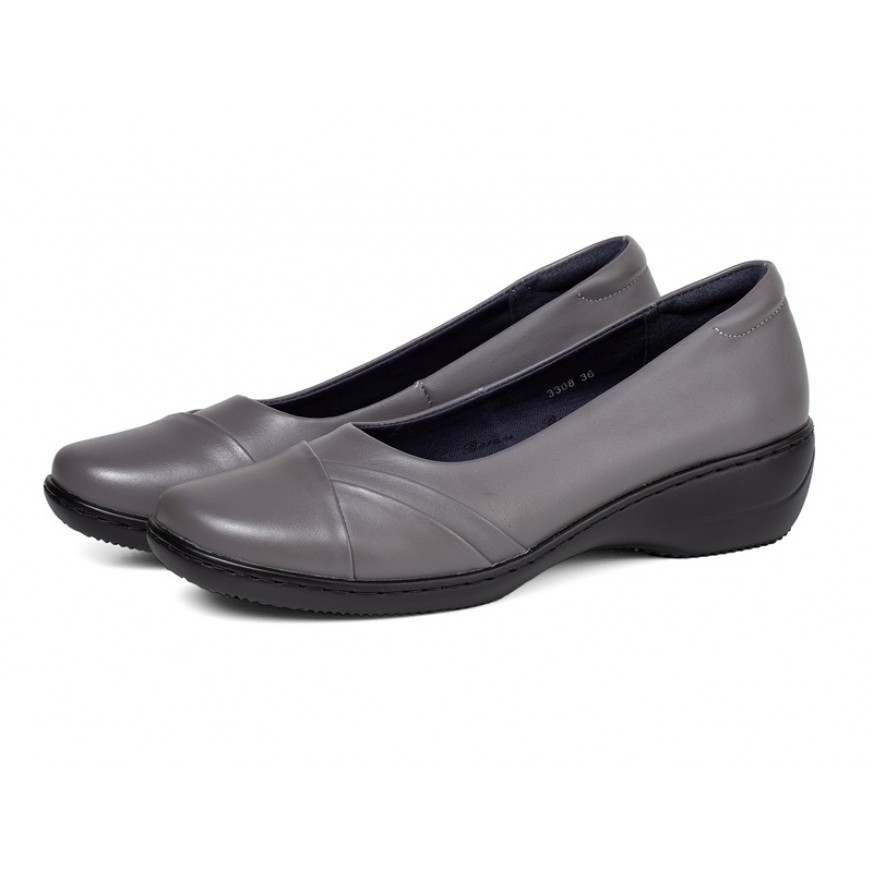 3308 Barani Leather Pumps (Cross Toe Cap)