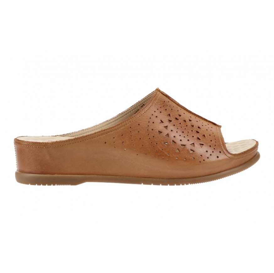 3633 Barani Leather Sandals (Slip-On)