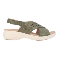 6224 Barani Comfort Leather Sandals (Cross Strap)
