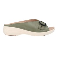 6225 Barani Comfort Leather Slippers (Single Strap)