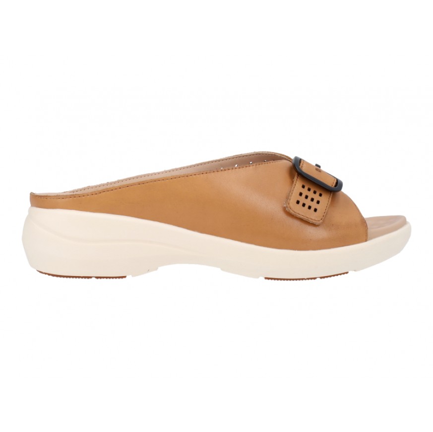 6225 Barani Comfort Leather Slippers (Single Strap)