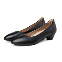 8235 Caratti Leather Pointed Heels