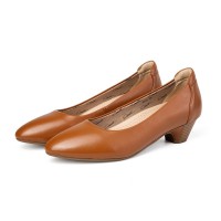 8235 Caratti Leather Pointed Heels